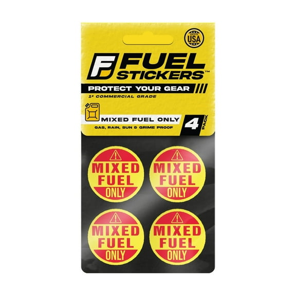 Mixed Gas Sticker | 1 Round | 4 Labels