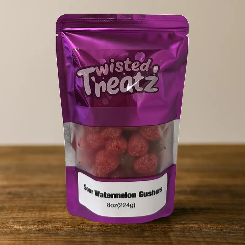 Mixed Gushers Candy Pack Sour Watermelon Gushers  (8oz) - (Choose Your Flavor Variation 1 Pack)