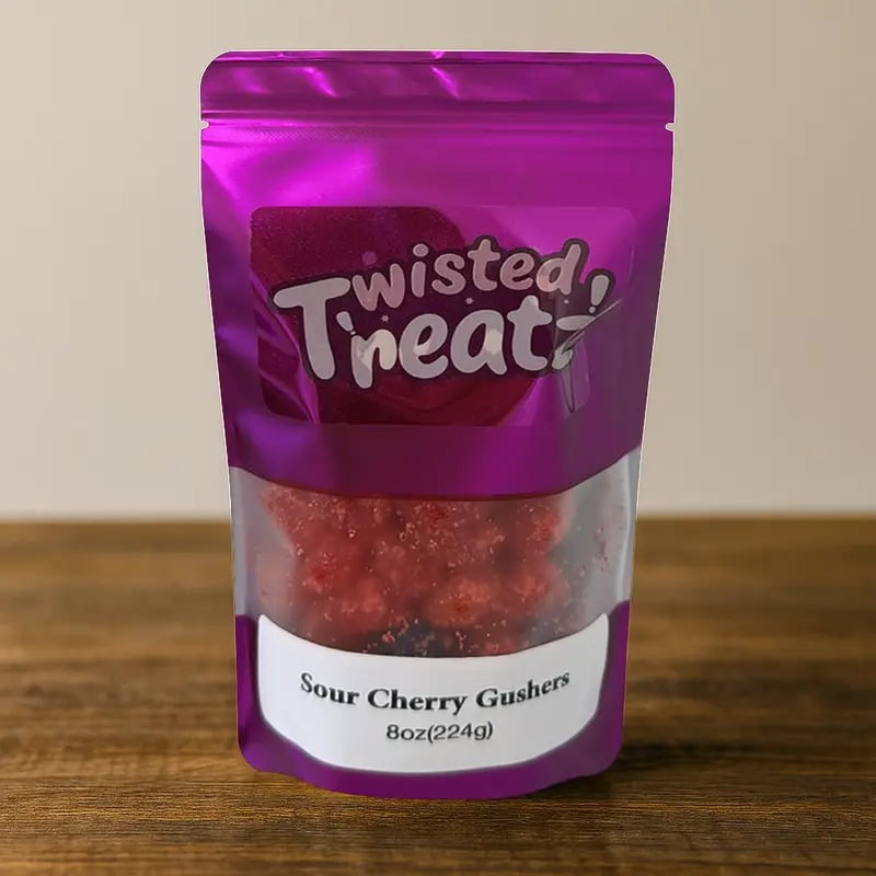 Mixed Gushers Candy Pack Sour Wild Cherry Gushers  (8oz) - (Choose Your Flavor Variation 1 Pack)