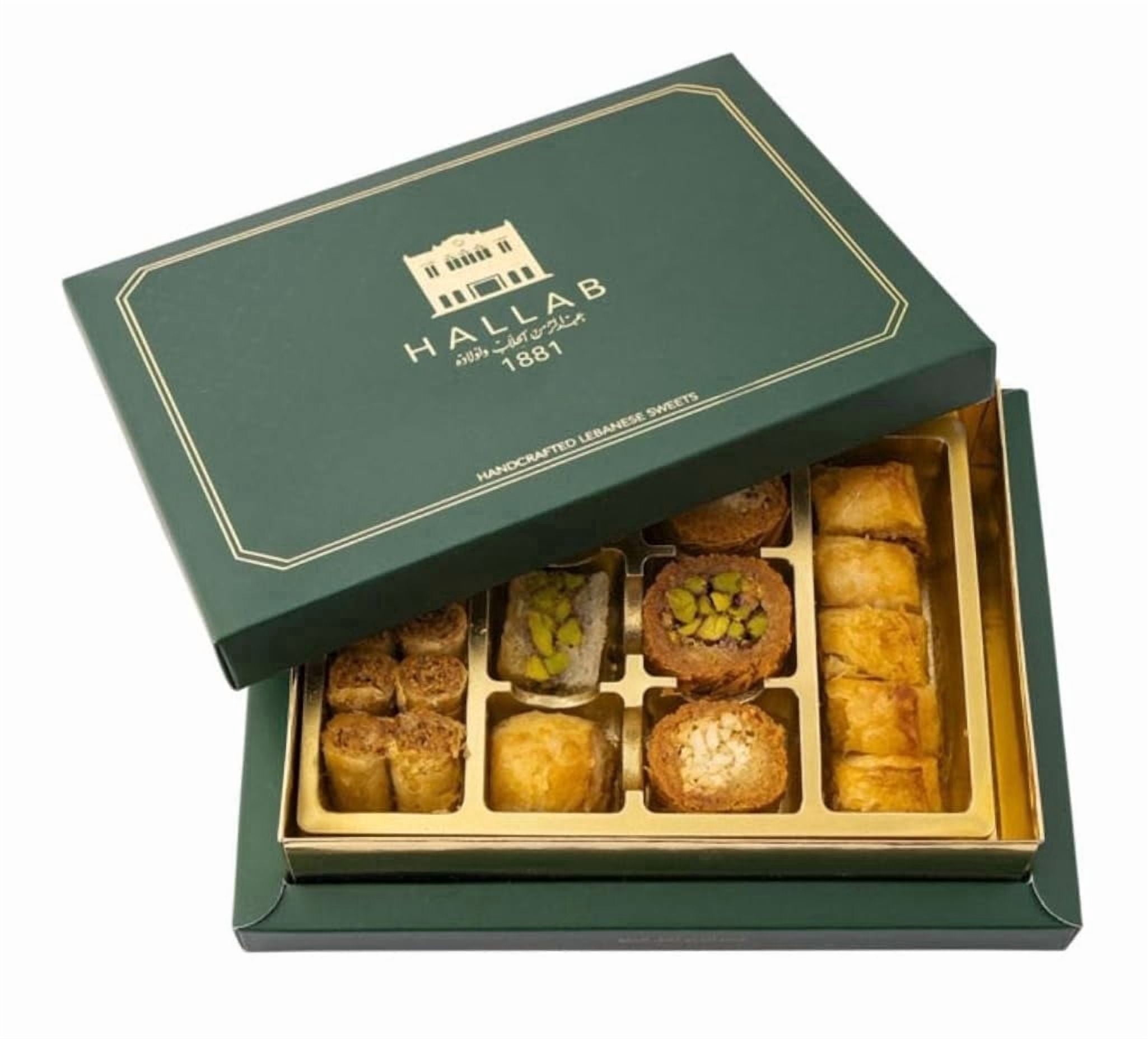 OMNIYA Delicacy Baklava Assorted Pieces Stuffed with Pistachio and