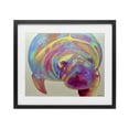 thumbnail image 1 of Stupell Industries Mixed Hue Manatee Black Framed Print Under Glass, design by Jennifer Seeley, 13 x 16, 1 of 10