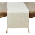 thumbnail image 1 of Mixed Linen Jacquard Table Runner, 1 of 4