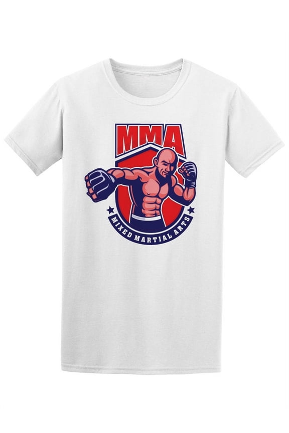Mixed Martial Arts Boxing T-Shirt Men -Image by Shutterstock, Male Medium
