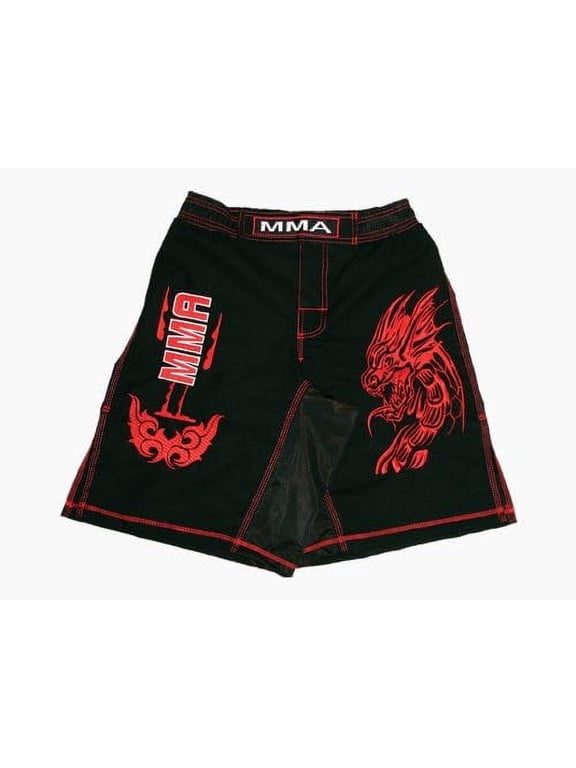 Mixed Martial Arts, MMA Board Shorts, Sparring, Fitness, Gym Equipment Grappling Shorts, Kickboxing Shorts, Fighting Shorts, Muay Thai Training Shorts Black
