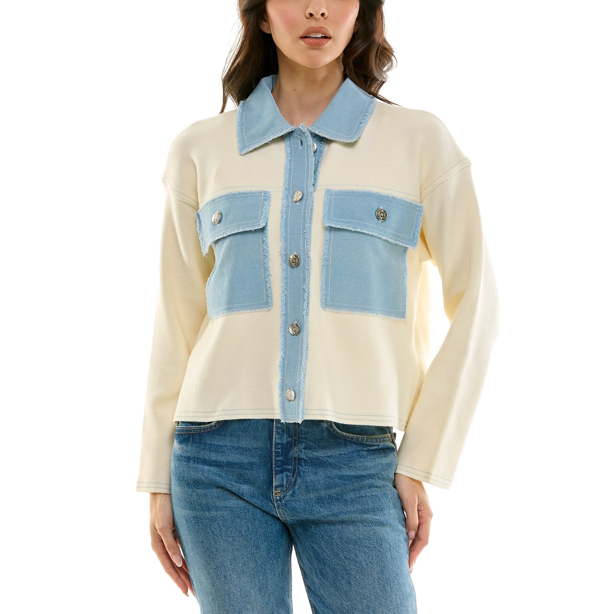 Mixed-Media-Button-Down-