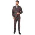thumbnail image 1 of OppoSuits Men's Suits Mixed Mesh - US 52 Green, 1 of 6