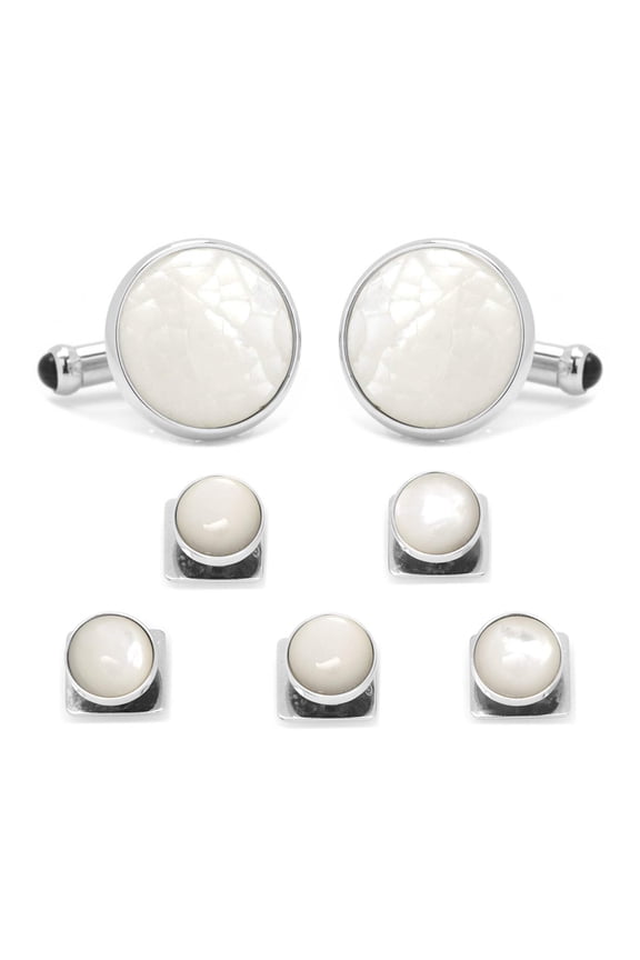 Mixed Mother of Pearl 5-Stud Set