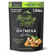 Mixed Nuts Unsalted | Trail Mix | Trail Mix without Peanuts | Gourmet Snacks, Protein Snacks, Gluten Free, No Preservatives, High Fiber (Omega-3 and Omega-6)