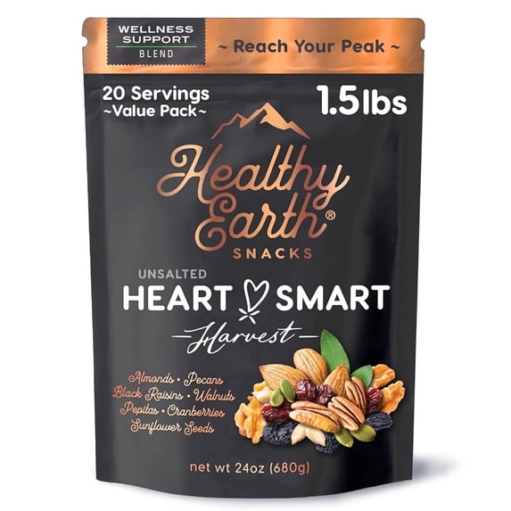 Mixed Nuts Unsalted | Trail Mix | Trail Mix without Peanuts | Gourmet Snacks, Protein Snacks, Gluten Free, No Preservatives, High Fiber (Omega-3 and Omega-6)
