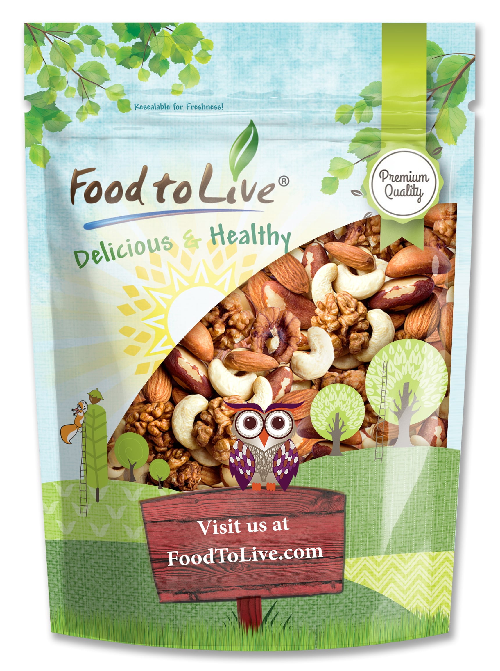 Mixed Raw Nuts (2 lbs)