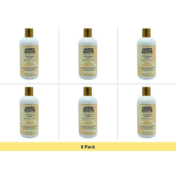 Mixed Roots Curl Control Lotion, 12 Oz - 6 Pack Bundle
