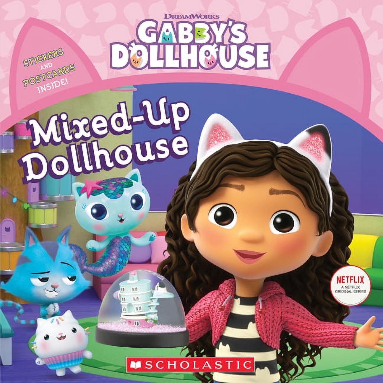 Mixed-Up Dollhouse (Gabby's Dollhouse Storybook) (Paperback) - image 1 of 1