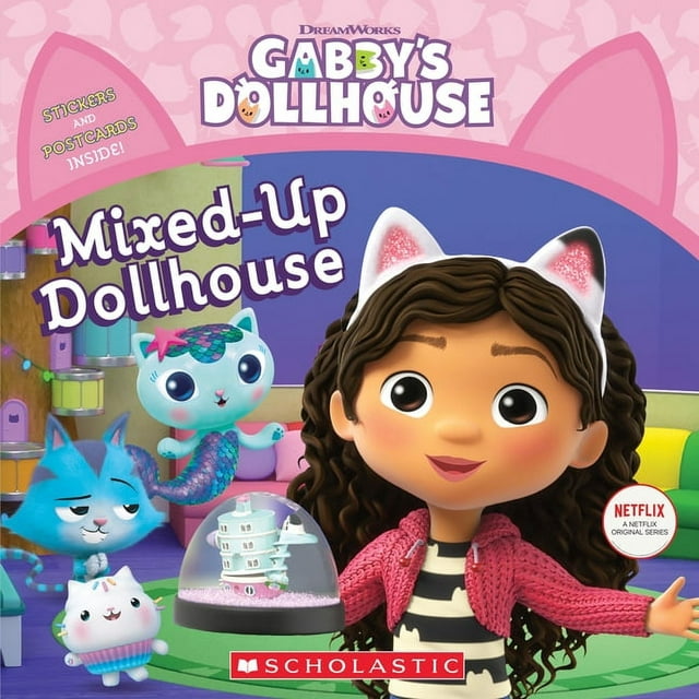 Mixed-Up Dollhouse (Gabby's Dollhouse Storybook) (Paperback)