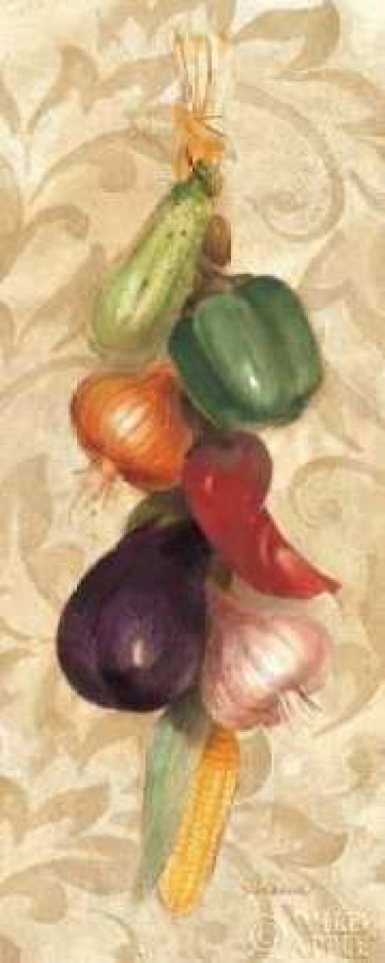 Mixed Vegetables II Canvas Art - Albena Hristova (24 x 48)