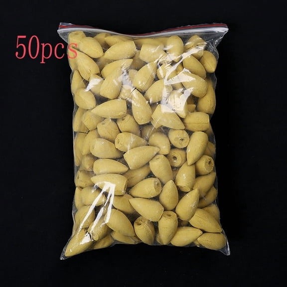 Mixed Waterfall Smoke Backflow Natural Incense Cone Incense Sandal Lavender Multi-scented Suitable for Places Tea Room Yoga Room