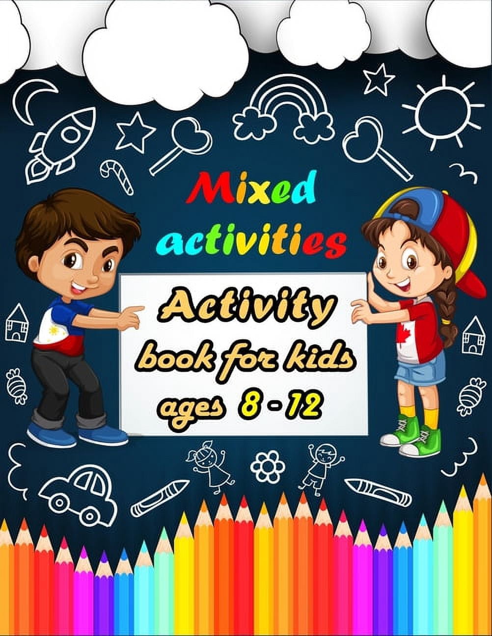 Mixed activities: Activity book for kids ages 8-12 - Word Search
