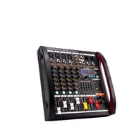 Mixer 4 Channel Mixer DSP Reverberation Effect Professional Bluetooth USB Mixer