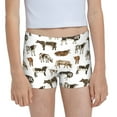 Easygdp Cow Girls Hipster Cotton Underwear Little Girls' Underwear