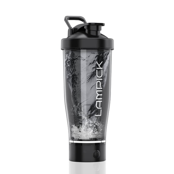 LAMPICK Electric Protein Shaker Bottle 24oz, USB-C Rechargeable Automatic Protein Mixer Cup, BPA-Free Tritan Shaker Cup for Protein Powder, Gym Fitness and Travel