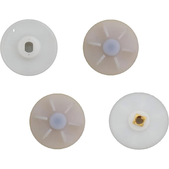Mixer Grinder Motor Coupler Replacement Set (3 Pack) Compatible with Butterfly Mixer Grinder, Durable Plastic Drive Coupling, Easy Install Appliance Spare Part