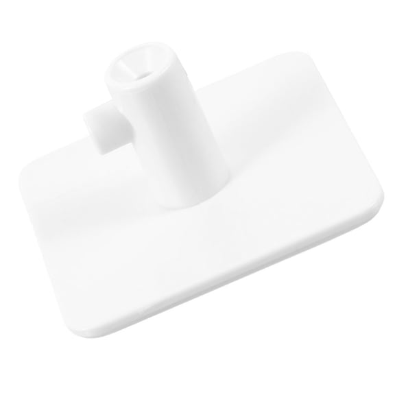 White Mixer Hook Bracket for Kitchen Appliance Organizer and Storage Solution, and Space-Saving