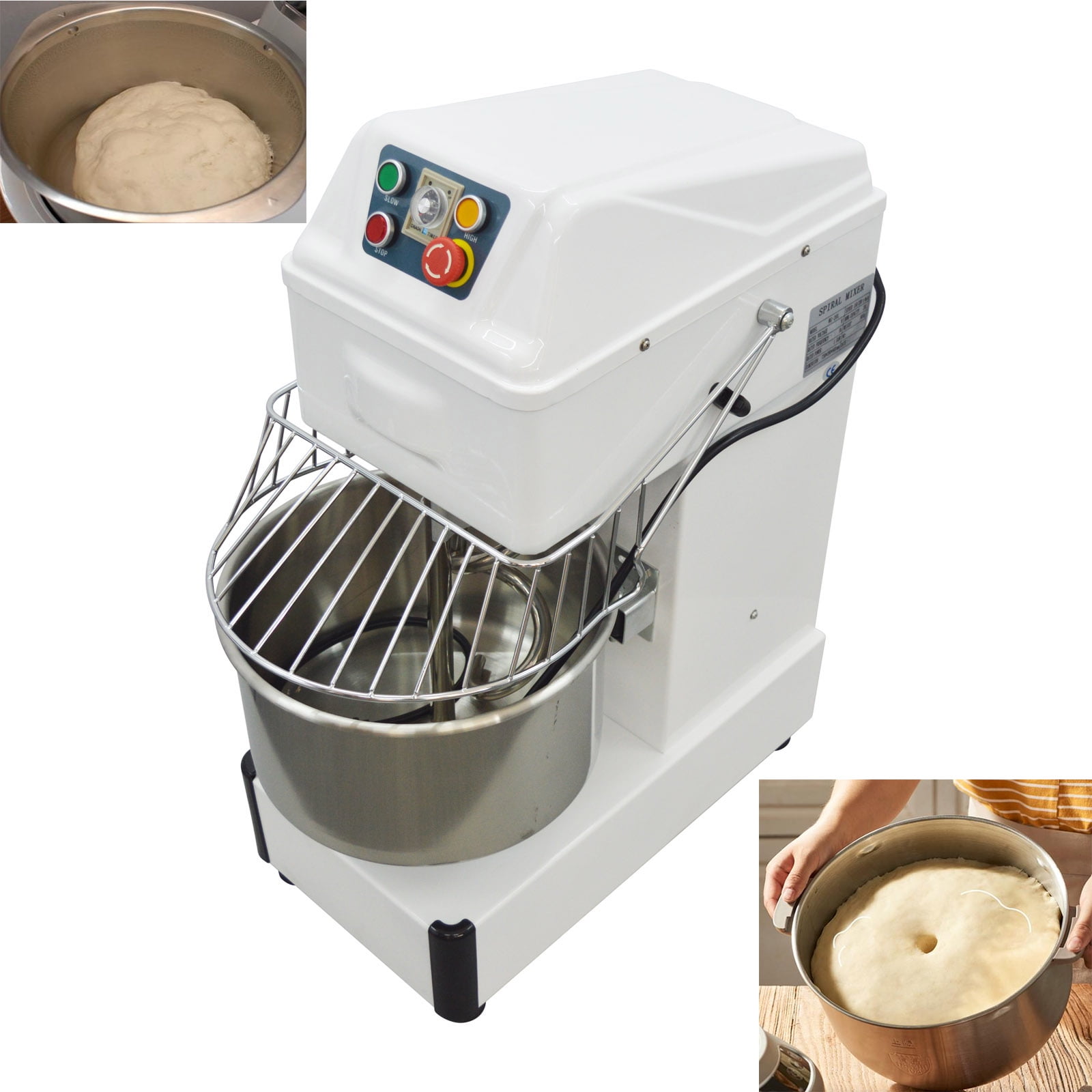 Mixer Kneading Machine Dough Food Maker Two-Speed Double-Acting