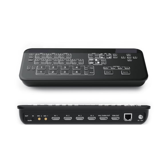 Mixer MiNi 4-CH FHD Video Live-Streaming Multi-view And Recording