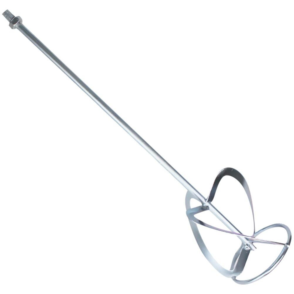 Mixer Mixing Paint Drill Cement Rod Paddle Attachment Electric Steel Concrete Stirring Part