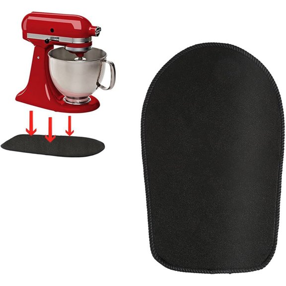 Mixer Mover Sliding Mats,Kitchen Appliance Sliding Mats Compatible with 4.5-5 Qt Tilt-Head Stand Mixer