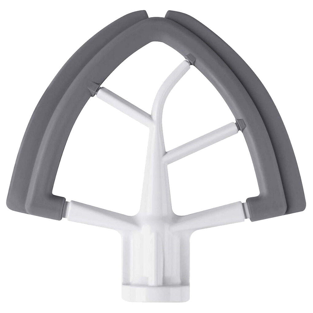Mixer Paddle Silicone Tilt-Head Flat Beater Home Kitchen Mixing Attachment Replacement For 4.5-5QT Baking Utensils