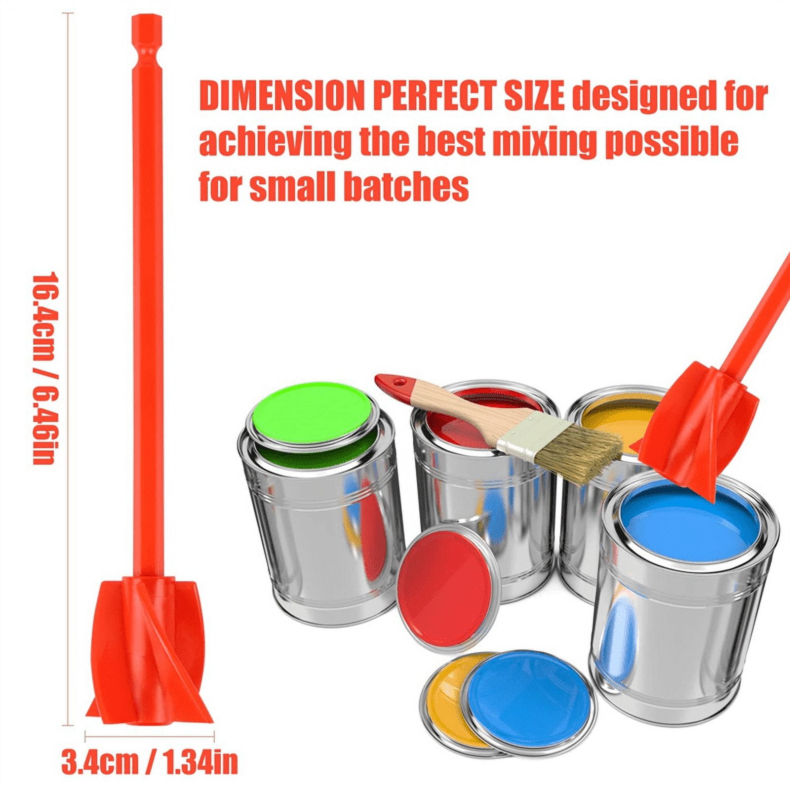 Mixer Paddles, Epoxy Mixer Attachment for Drill, Reusable Paint Stirrer