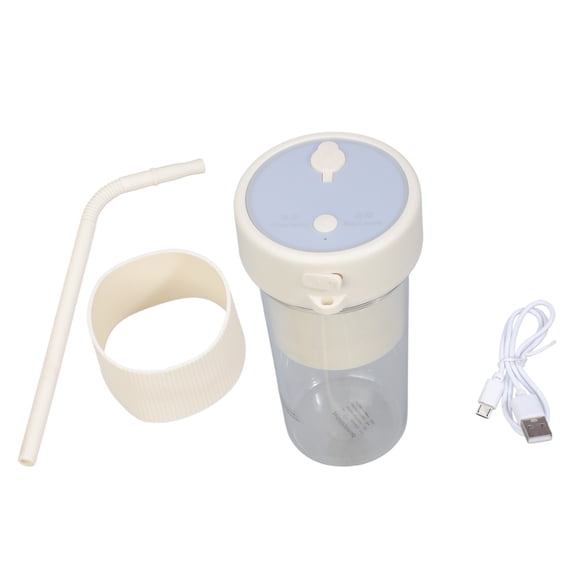 Mixer Portable Small Fruit Juicers with Straw Mixing Machine Portable Mixer for Kitchen Travel Home