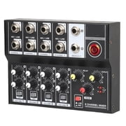 Mixer Professional 8 Channel Console Dj Digital Center Mobile Interface Portable Sound Frequency Table Amplify Card Mixing ,Precision Control