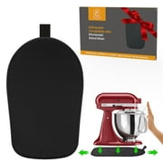 PQPO Rubber Non-Slip Mixer Sliding Mat for 4.5 & 5 Quart Tilt-Head Stand Mixer Countertop