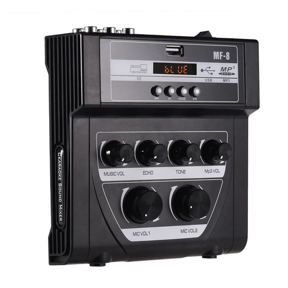 Mixer,Sound Audio Stereo Function Tv Pc Tv Pc Amplifier Audio Stereo Dual Support Bt Mp3 Mewmewcat Mp3 Function Tv Amplifier 8 Channel Simbae Rusuo