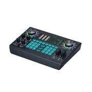 Mixer Sound Card Portable Live Streaming Digital Sound Card Multi-Function Mixer