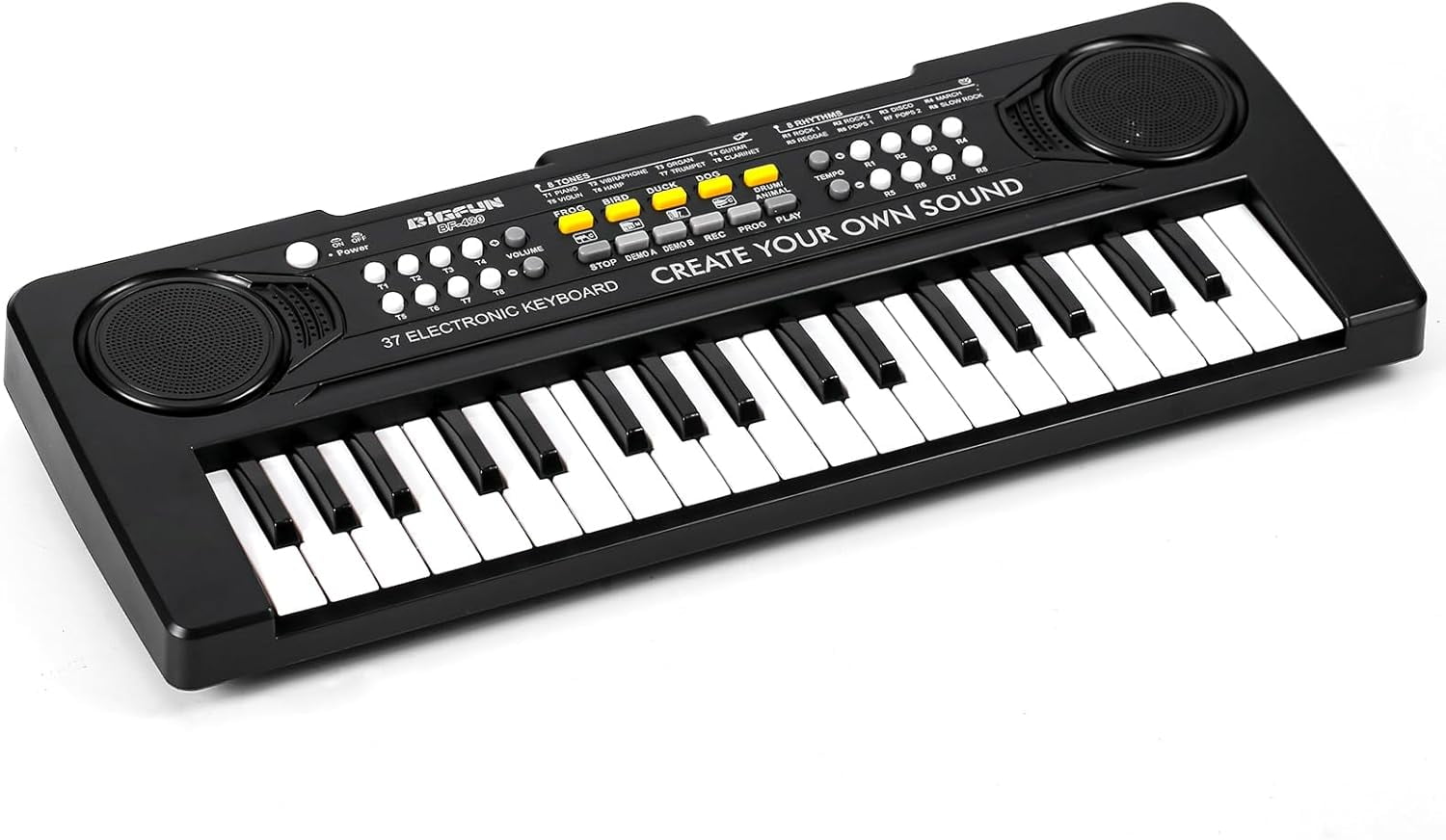 Mixfeer 37 Key Keyboard Piano, Portable Electronic