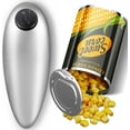 thumbnail image 1 of Mixfeer Electric Can Opener, One Touch Automatic with No Sharp Edges, Best Kitchen Gadget, Stainless Steel, Battery Operated, 1 of 8