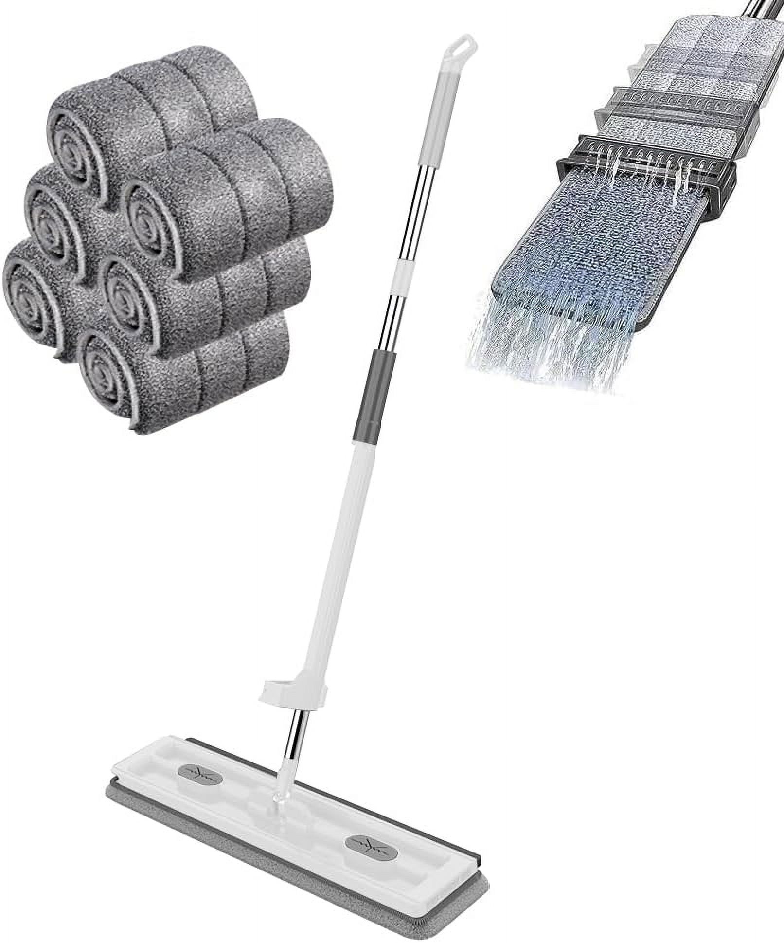 Ktaxon Microfiber Rotate Mop with Bucket 2 Heads Rotating 360Â° Easy