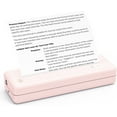 thumbnail image 1 of Mixfeer Wireless Printer, Portable Thermal Inkless Printer Compatible with Android iOS Phones & Laptops, Pink, 1 of 9