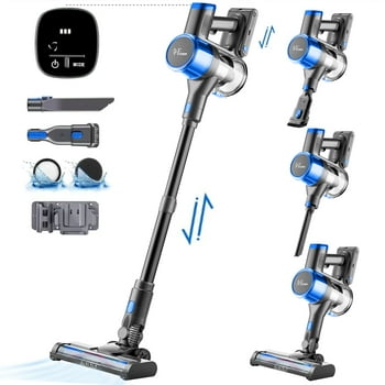 Mixfun Cordless Stick Vacuum Cleaner Lightweight Led Display Screen for Pet Hair W800 New