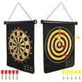 thumbnail image 1 of Mixi Magnetic Dart Board for Kids, Outdoor Toys Kids Games Double Sided Dart Board Games Set for Boys with 10 Darts, Best Toys Gifts for Teenage Boys Girls Age 5 6 7 8 9 10 11 12 13 14 15 16 Years, 1 of 13