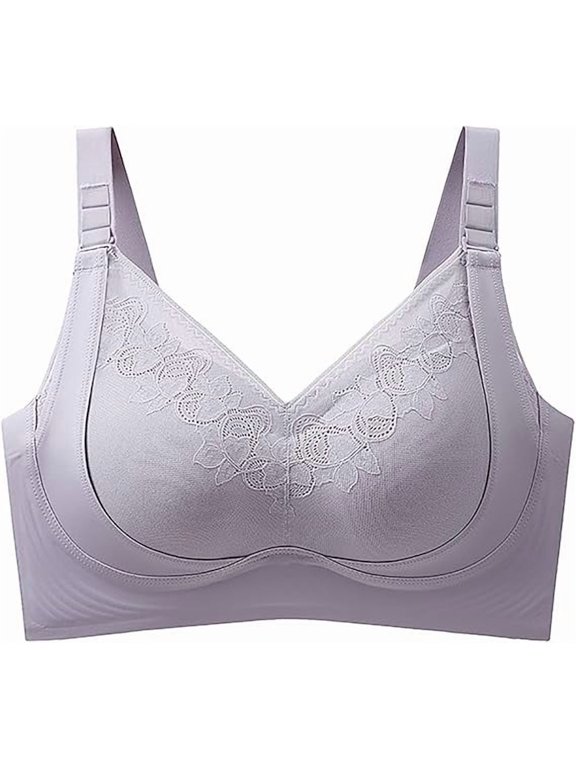 Mixicharm Bra, Daily Seamless Comfort Lifting Bras, Full Coverage Breathable Anti-Sagging Bras(A,M)