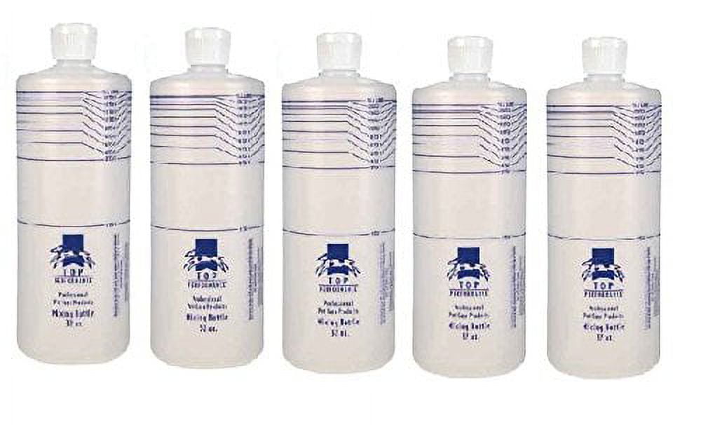 Mixing Bottle 32 Oz Marked Dilution Rates Pet Grooming Salon