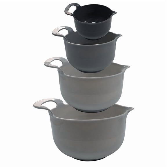 Mixing Bowl Set Simple Portable Four-Piece Salad Bowl Mixing Bowl Kitchen Fruit and Vegetable Bowl Dried Fruit Bowl