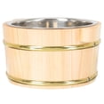 thumbnail image 1 of Mixing Bowls Sushi Rice Containers Barrel Bucket Optional Wooden Stainless Steel, 1 of 6
