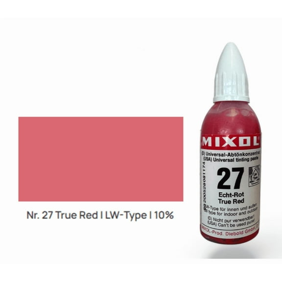 Mixol: A Multipurpose Tinted Base & Universal Colorant: Fast Red