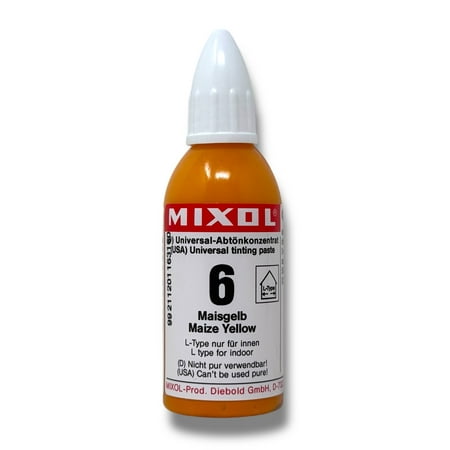 Mixol - A Multipurpose Tinted Base & Universal Colorant ( Maize Yellow 20ml #06 )