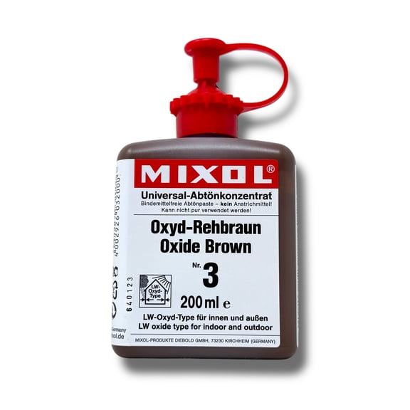 Mixol - A Multipurpose Tinted Base & Universal Colorant ( Oxide Brown 200ml #03 )