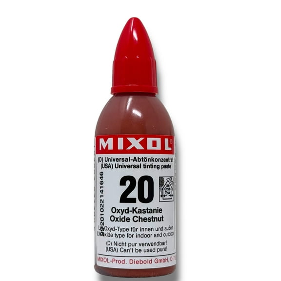 Mixol - A Multipurpose Tinted Base & Universal Colorant ( Oxide Chestnut 20ml #20 )